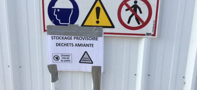 Les riverains ne goûtent pas les déchets amiantés du Grand Paris