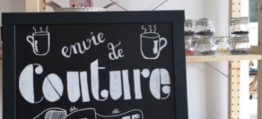 Le café couture Bobine Home ouvre à Champigny-sur-Marne