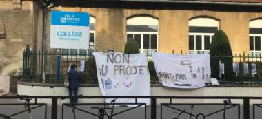 A Vincennes: le collège Saint-Ex vent debout contre son transfert à Vitry