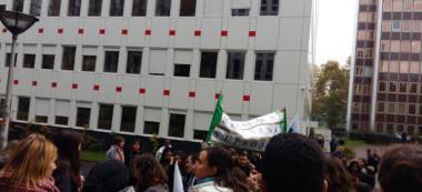 Grève et manif au lycée Brassens de Villeneuve-le-Roi