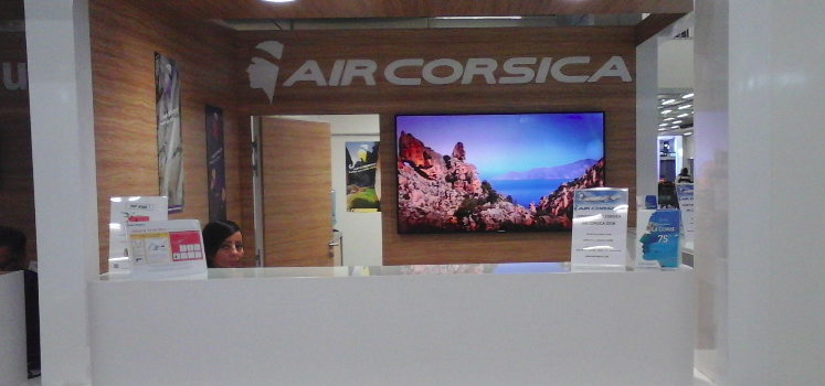 Air Corsica ouvre un comptoir à l’aéroport d’Orly