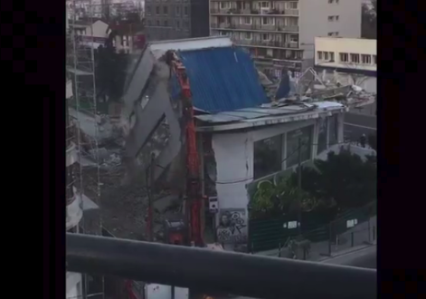 La démolition d’un garage frôle la catastrophe à Villejuif