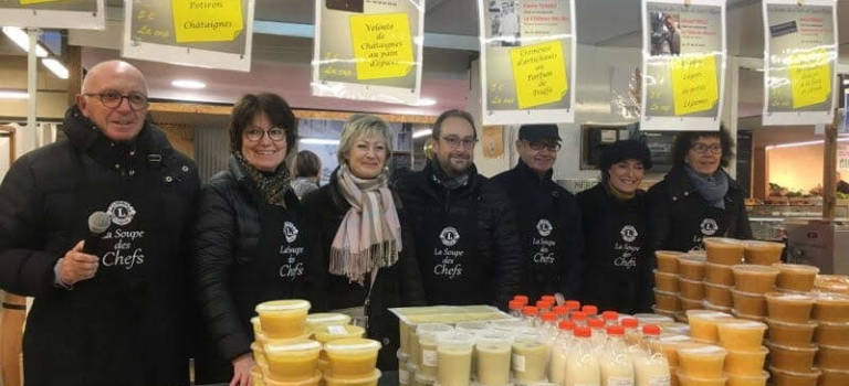 Saint-Maur-des-Fossés : gros succès pour les soupes solidaires du Lion’s Club