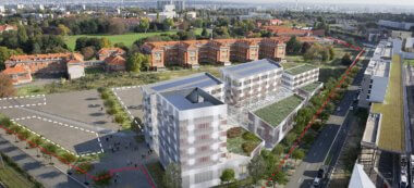 Vitry-sur-Seine: l’Eco-campus des métiers du bâtiment investit Chérioux