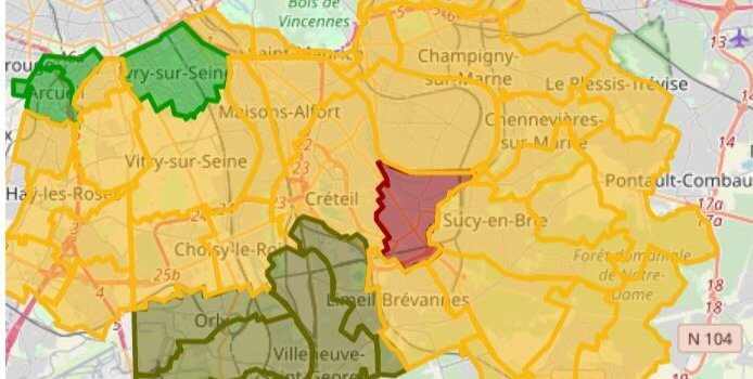 Elections européennes 2019: la carte des résultats en Val-de-Marne