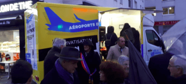 Référendum ADP: après Orly, calendrier du truck des signatures du Val-de-Marne