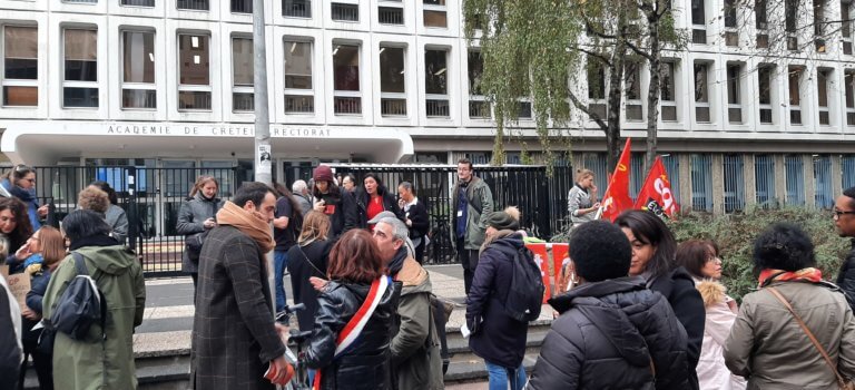 Handicap à l’école: grève des AESH en Val-de-Marne