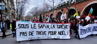 Nouvelle manifestation suivie à Paris ce 17 décembre