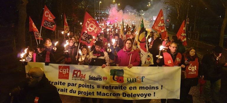 Manifs contre la réforme des retraites : un mercredi agité en Val-de-Marne