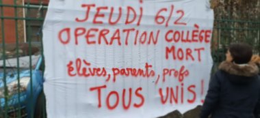 Villejuif: opération collège mort à Pasteur