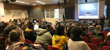 Lycée Marx Dormoy à Champigny-sur-Marne: succès du forum des métiers pour ne pas louper Parcoursup