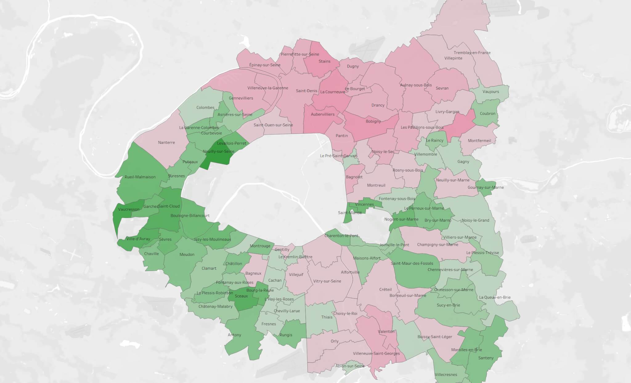 Grand Paris Communes Riches Et Communes Pauvres En Six Tableaux Et Cartes 94 Citoyens