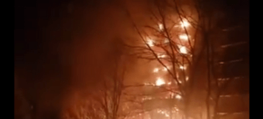 Incendie impressionnant à Champigny-sur-Marne