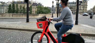 Ile-de-France: le “monde d’après” commence à bicyclette