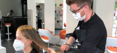 Bry-sur-Marne: les salons de coiffure ont retrouvé leurs couleurs