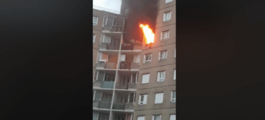 Incendie à Arcueil: un homme saute du 12ème étage
