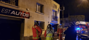 Violent incendie de garage à Champigny-sur-Marne : pas de blessés mais des dégâts