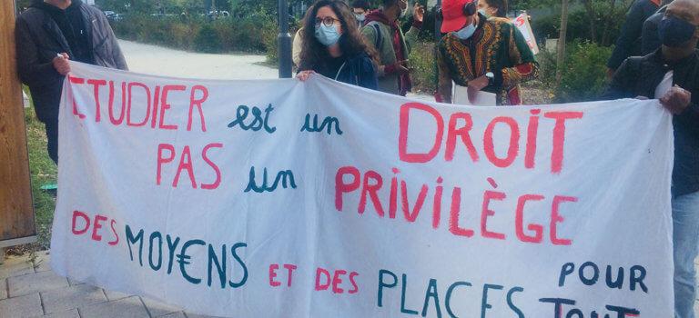 Université de Nanterre: la mobilisation se poursuit pour les « sans-facs »