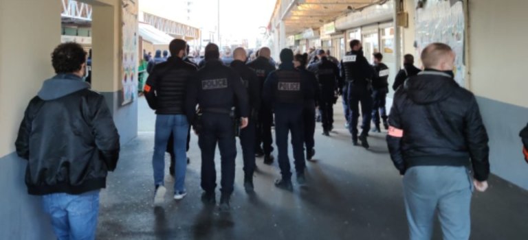“Contrôle au faciès”: les policiers ont manifesté à Champigny-sur-Marne