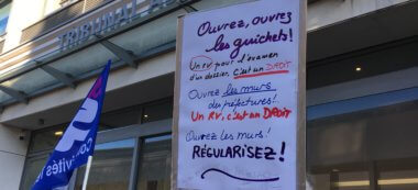 Montreuil: mobilisation au tribunal pour obtenir des RDV en préfecture