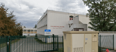 Bonneuil-sur-Marne: collège Paul-Eluard provisoire pendant la réhabilitation