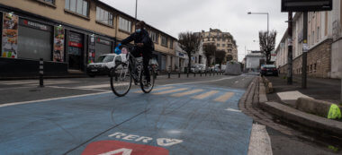 Vélo en Ile-de-France: le projet de RER V accélère