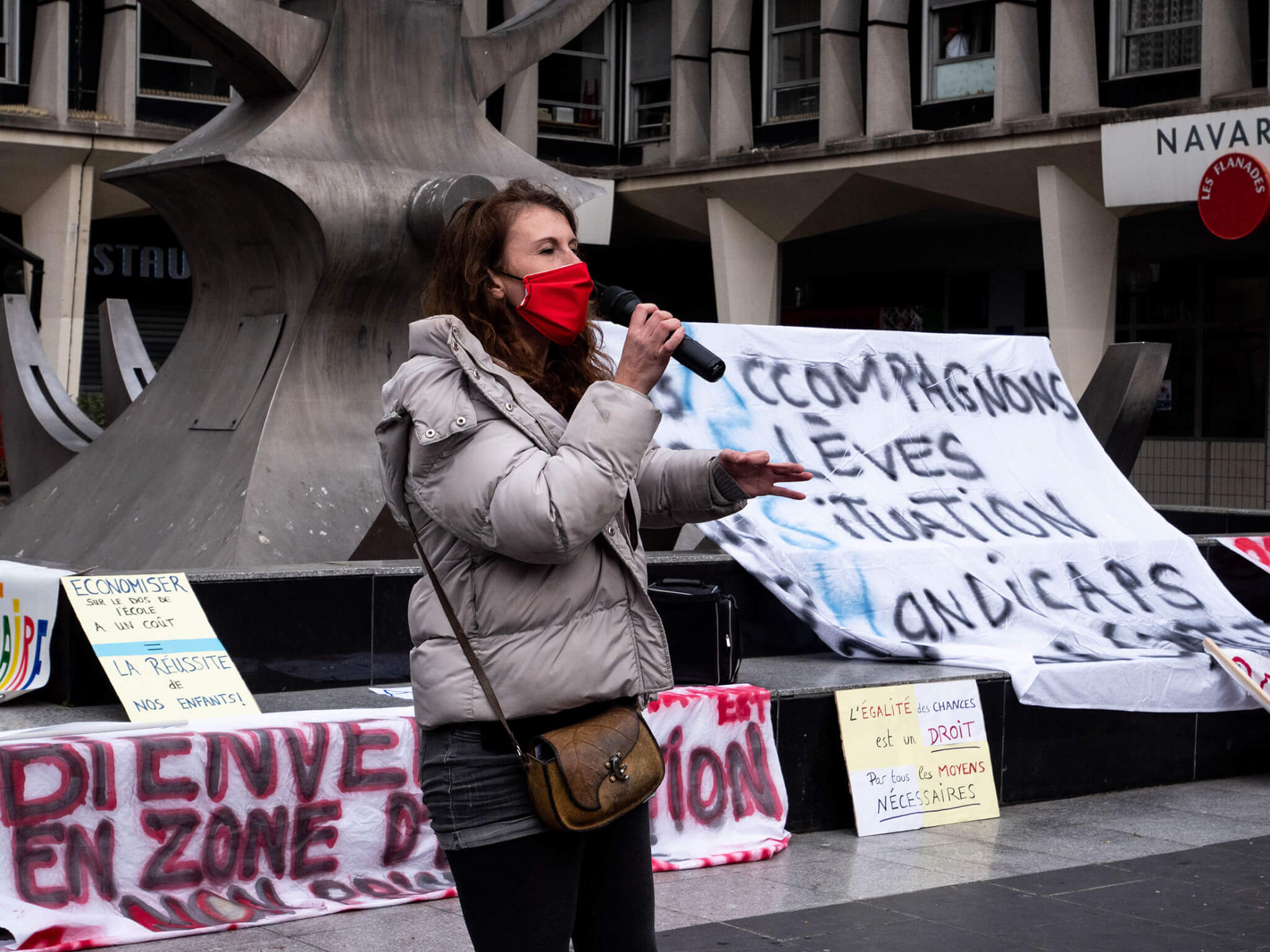 Sarcelles: anger and determination to support those accompanying disabled students