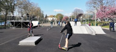 Un skate-park à Nogent-sur-Marne