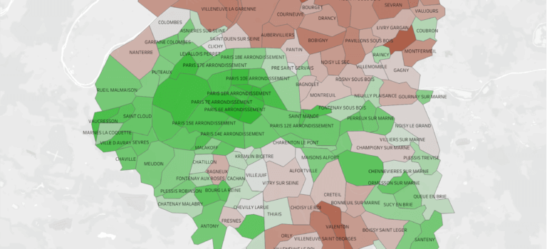Populations officielles 2023 ville par ville dans les Hauts-de-Seine