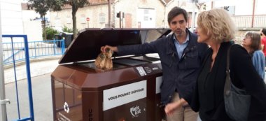 A Charenton-le-Pont: une poubelle connectée pour les biodéchets