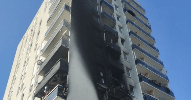 Alfortville: incendie d’appartement au Grand Ensemble, une blessée grave
