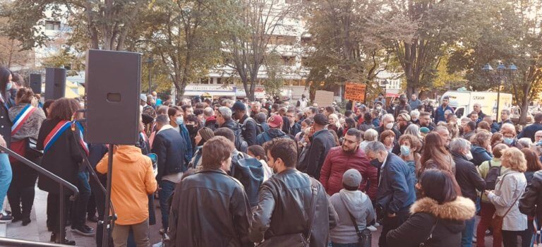 250 manifestants contre la violence à Ivry-sur-Seine