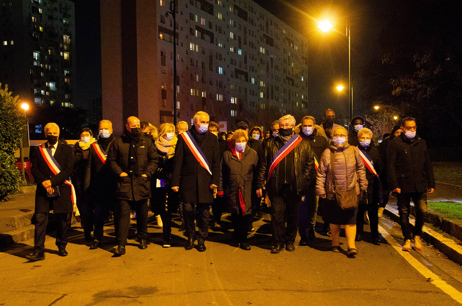 Epinay-sur-Seine: white march followed in memory of Bouchra