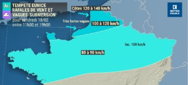 Alerte jaune orages violents en Ile-de-France ce vendredi