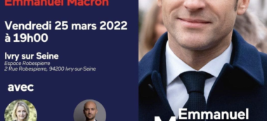 Réunion publique de soutien à Emmanuel Macron à Ivry-sur-Seine