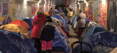 Evacuation des personnes installées dans le tunnel entre Paris et Le Pré-Saint-Gervais