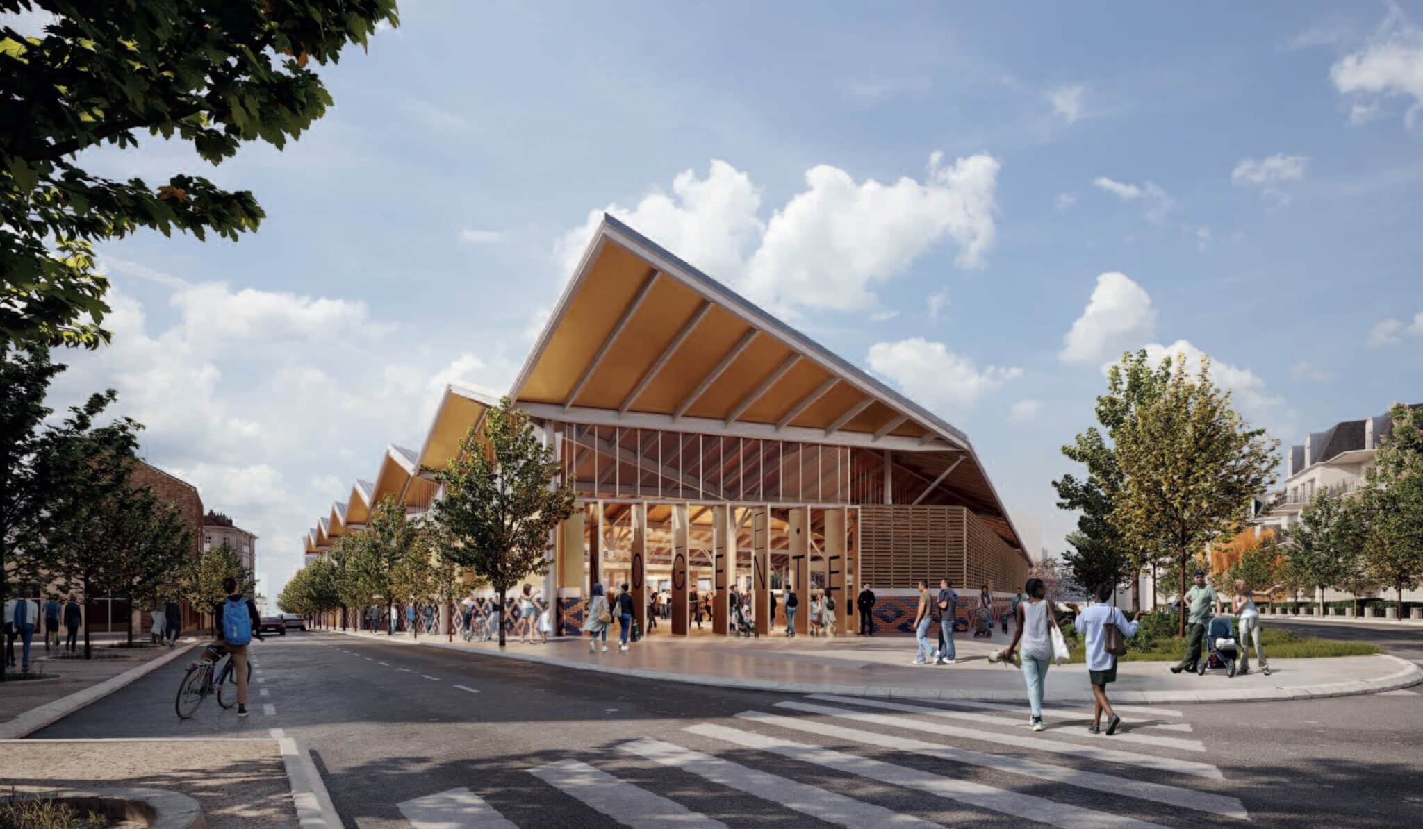 En images: quatre projets en concurrence pour le futur marché de Nogent-sur-Marne