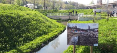 Arcueil-Gentilly : invisible depuis des décennies, la rivière Bièvre ressurgit