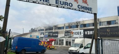 Aubervilliers: six blessés dans un incendie d’entrepôt