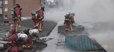 Le Pré-Saint-Gervais: un incendie ravage le futur conservatoire