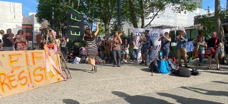 Montreuil: le squat d’EIF veut se transformer en tiers-lieu culturel