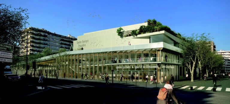 Sport et culture : le nouveau centre Georges Pompidou de Vincennes dévoilé