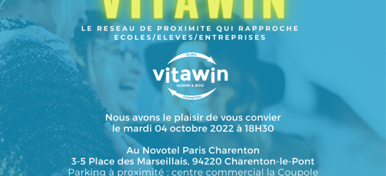 Participez au premier afterwork de Vitawin à Charenton-le-Pont !