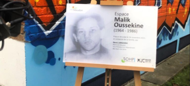 36 ans après sa mort violente, Meudon rend hommage à Malik Oussekine