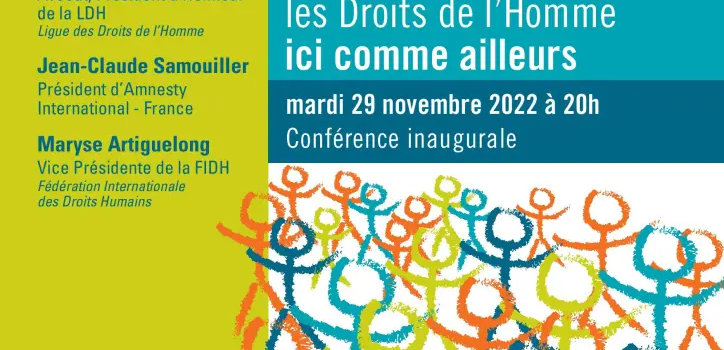 Défendre les droits de l’Homme, ici comme ailleurs, conférence à Bourg-la-Reine