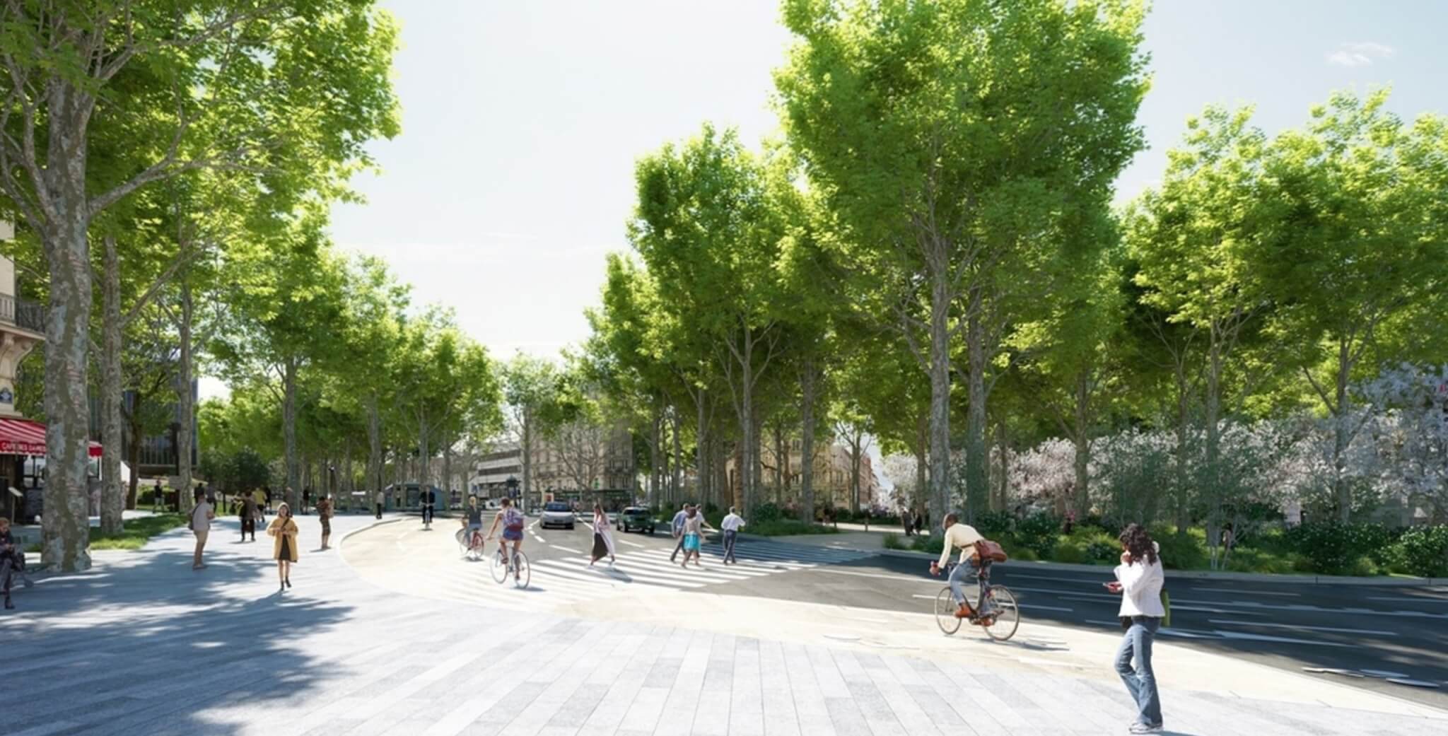 Paris 10ᵉ : 1 hectare d'arbres place du colonel Fabien d'ici à 2025