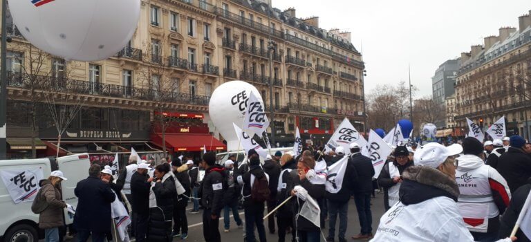 Réforme des retraites : 14 000 manifestants à Paris
