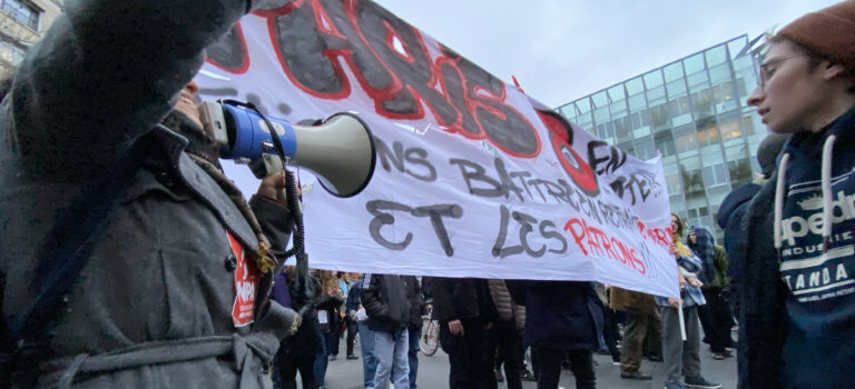Réformes des retraites : les étudiants de Paris 8 Saint-Denis veulent élargir la mobilisation