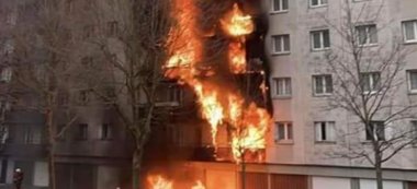 Champigny-sur-Marne : impressionnant incendie d’un immeuble aux Mordacs