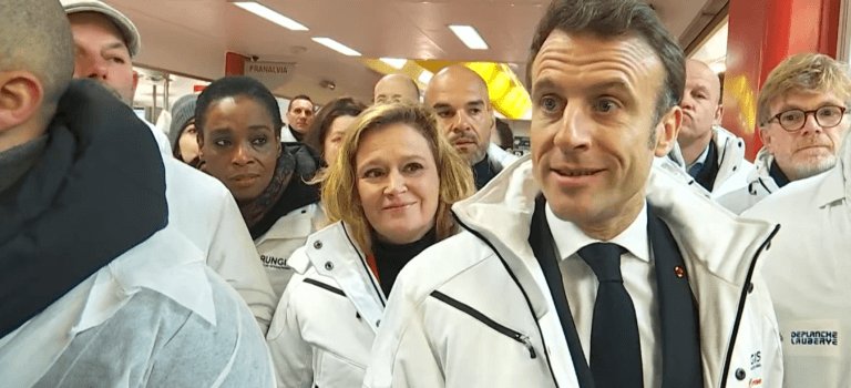 Emmanuel Macron et Rachel Keke au Min de Rungis : pas de débat mais deux tribunes